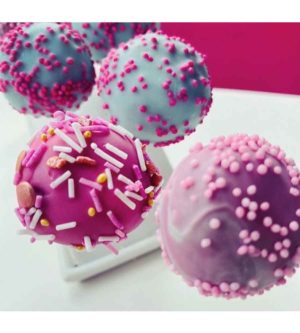 Cakepops mit Buton-Ganazhe